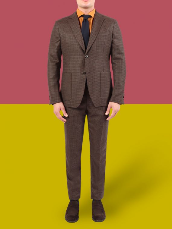 Two-button suit