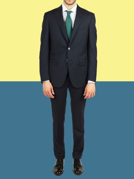 Two Button Wool Suit