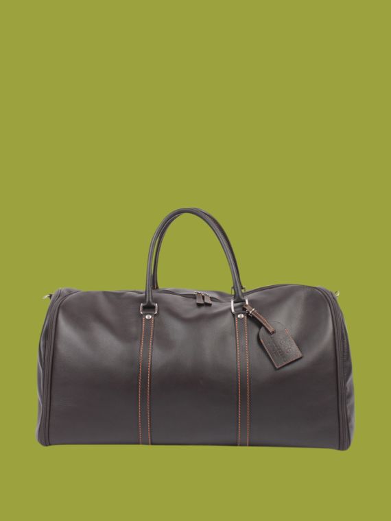 Bag with shoulder strap and clothes hanger