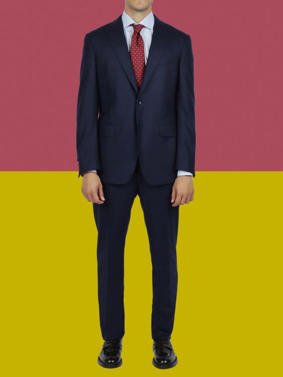 Two Button Wool Suit