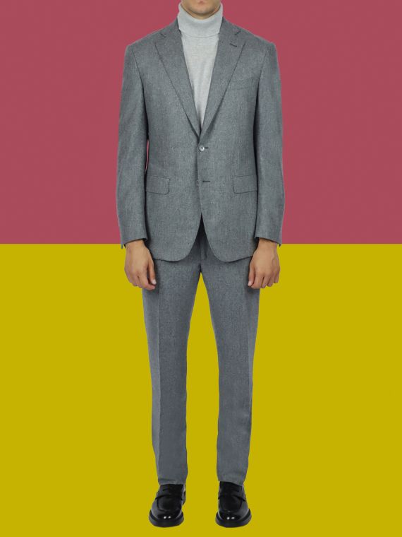Two Button Wool Suit
