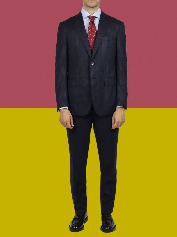 Two Button Wool Suit