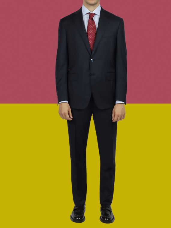 Two Button Wool Suit