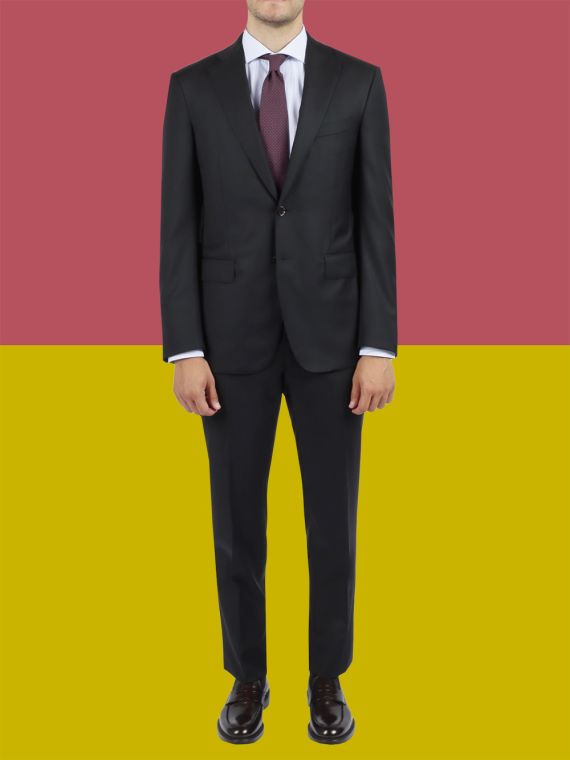 Two Button Wool Suit