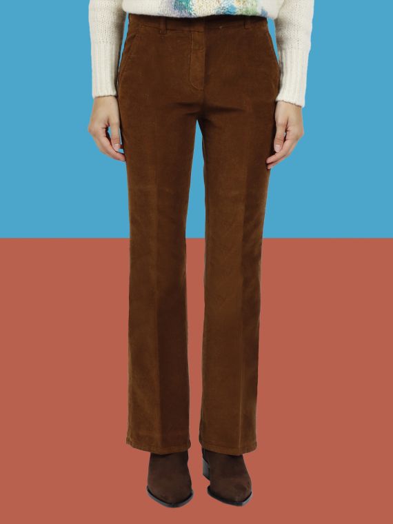 Velvet trousers - AYLEN FLAIRE