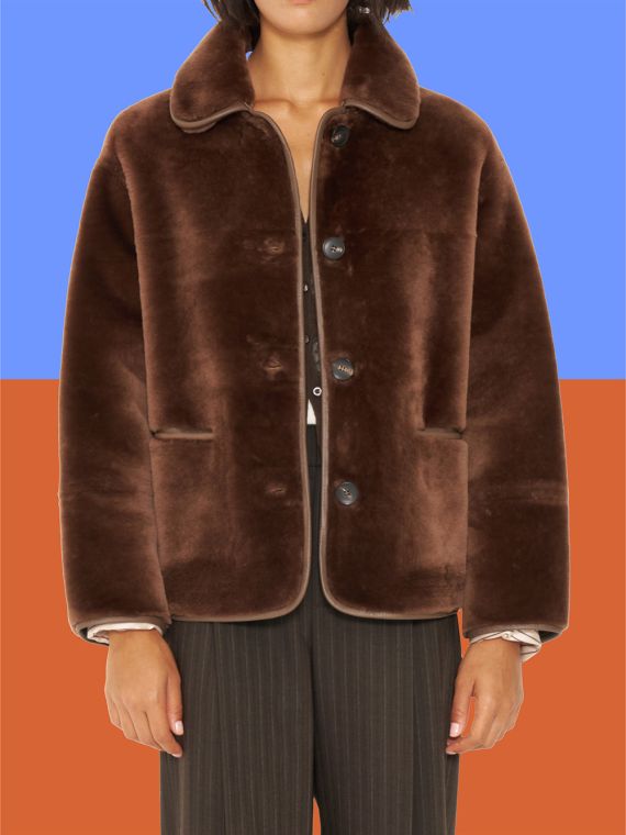 Short Shearling Jacket