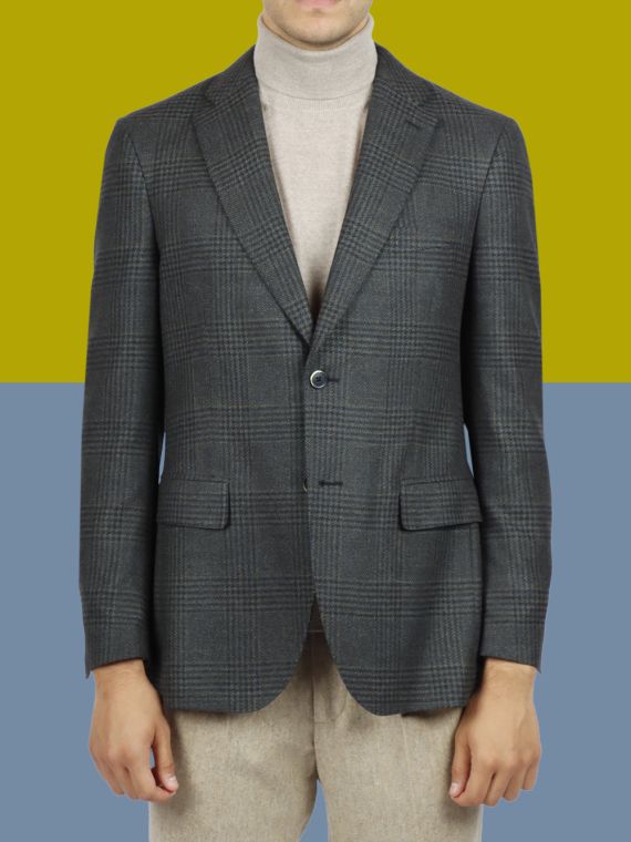 Two-button jacket drop 6 Lined blazer line 105 SMOOTH VELVET