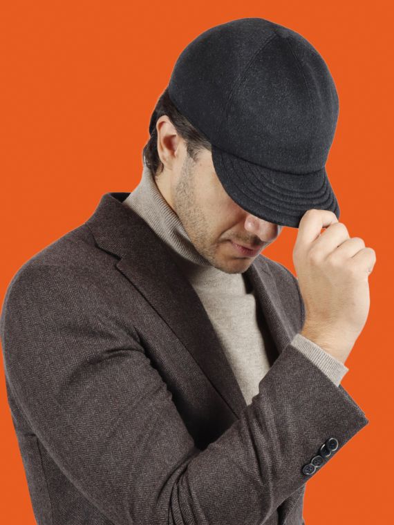 Cashmere Baseball Cap