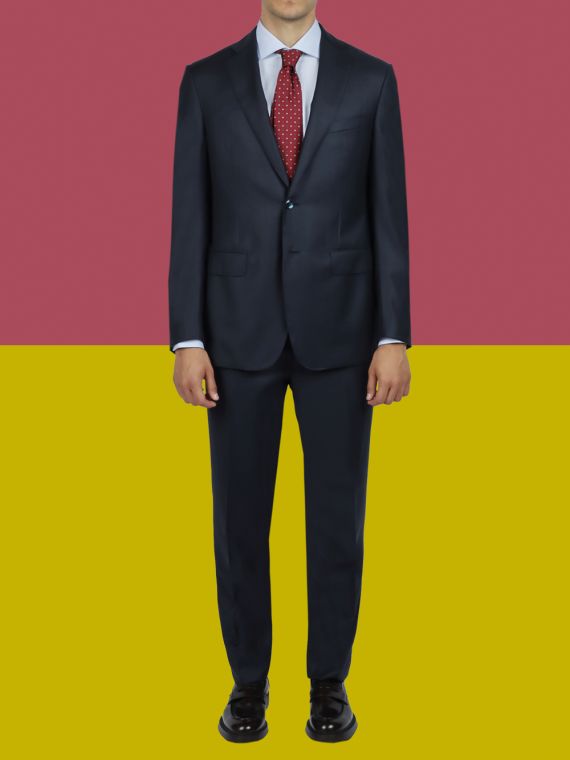 Two Button Wool Suit