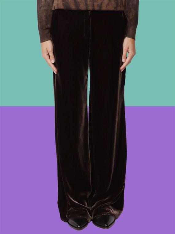 Velvet Trousers - ANDREA