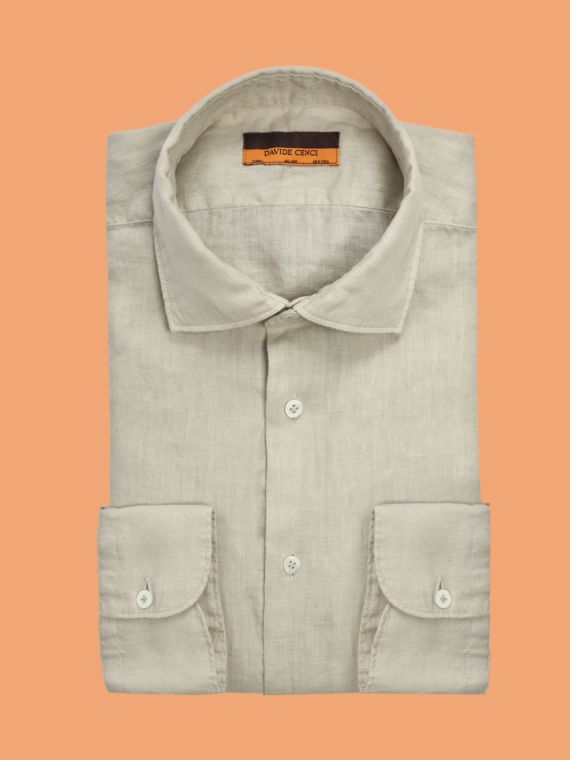 Paolo linen shirt Leisure-Fit