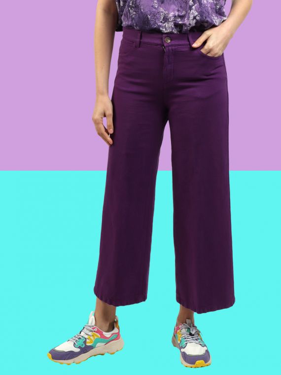 Five-pocket stretch trousers