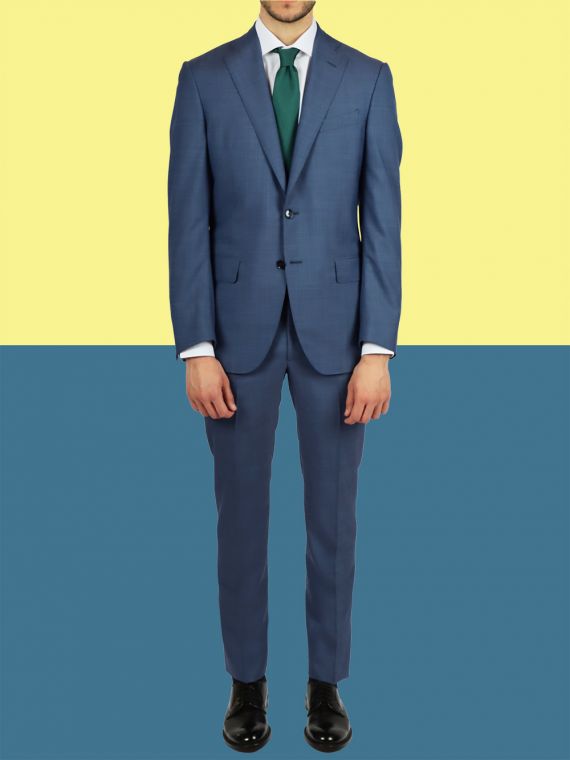 Two Button Wool Suit