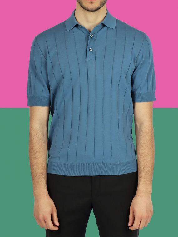 Short Sleeve Cotton Polo Shirt
