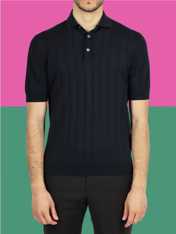 Short Sleeve Cotton Polo Shirt