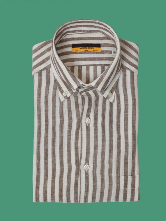 Cotton button-down shirt
