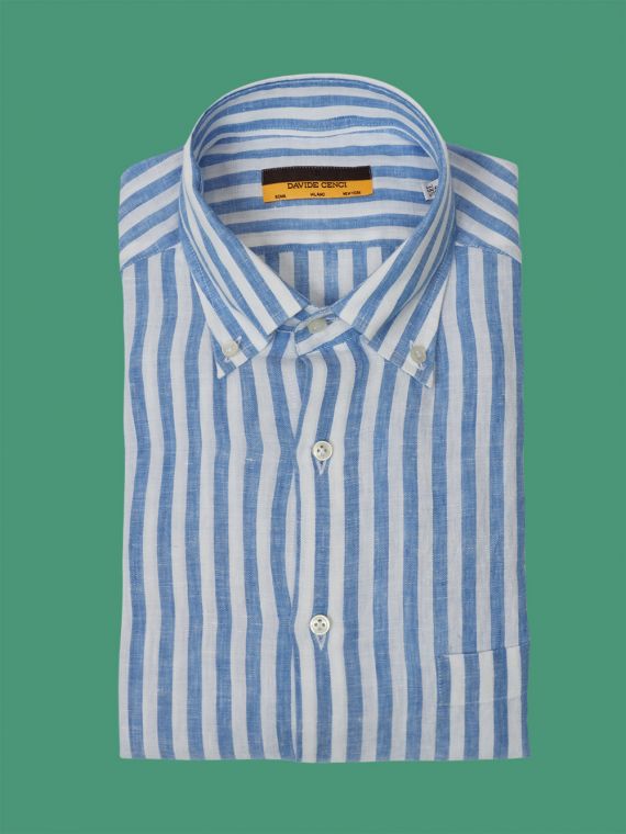 Cotton button-down shirt