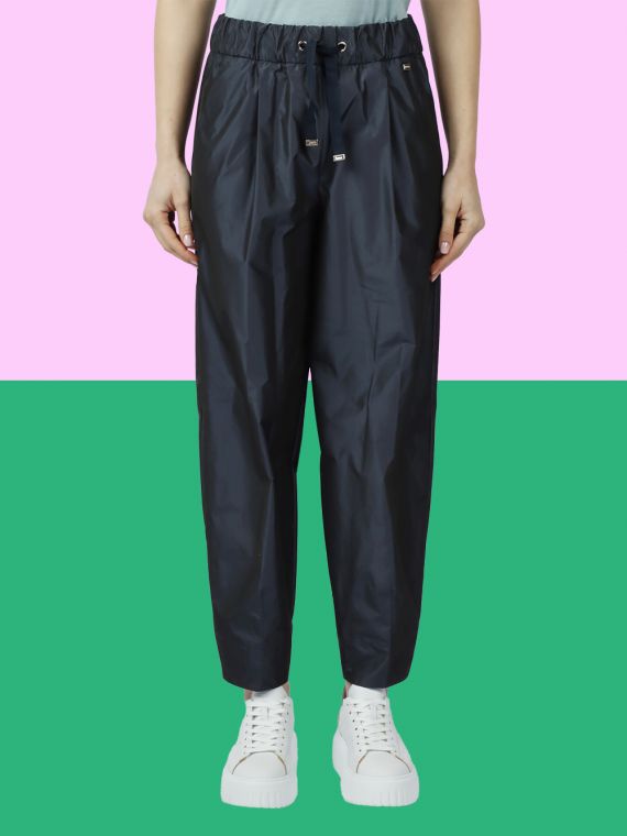 NEW TECHNO TAFFETA TROUSERS