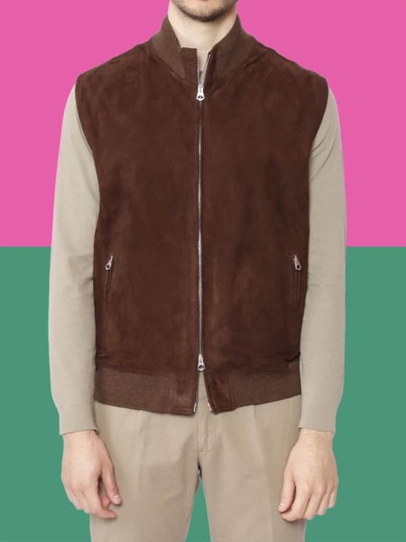 Suede Vest