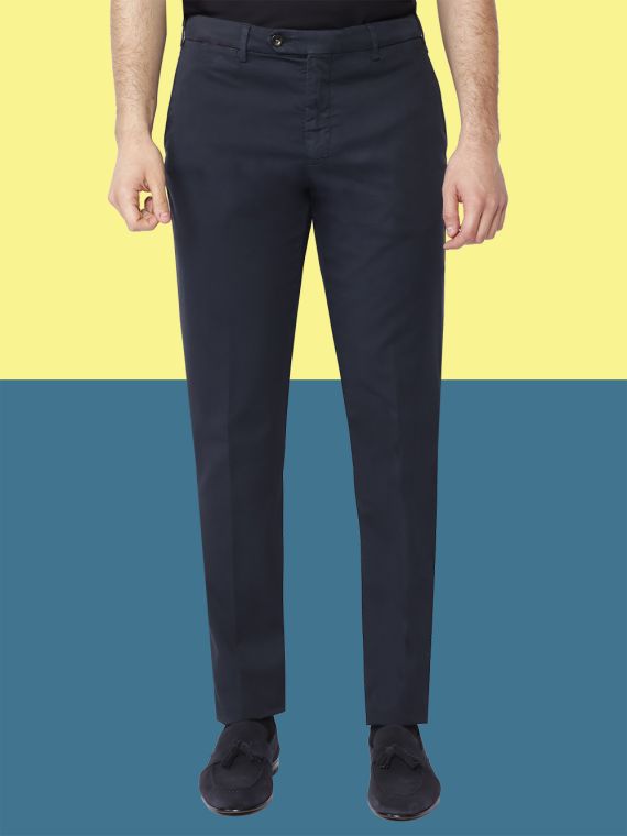 Flat -front trousers DAVIDE CENCI 71520829