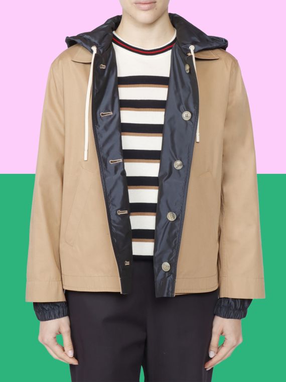 REVERSIBLE JACKET IN DEAN