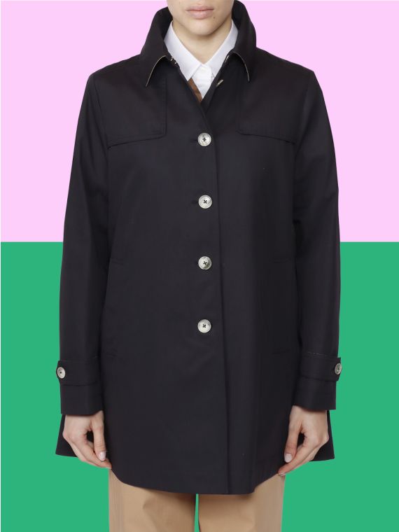 RAINCOAT IN DELON AND MONOGRAM
